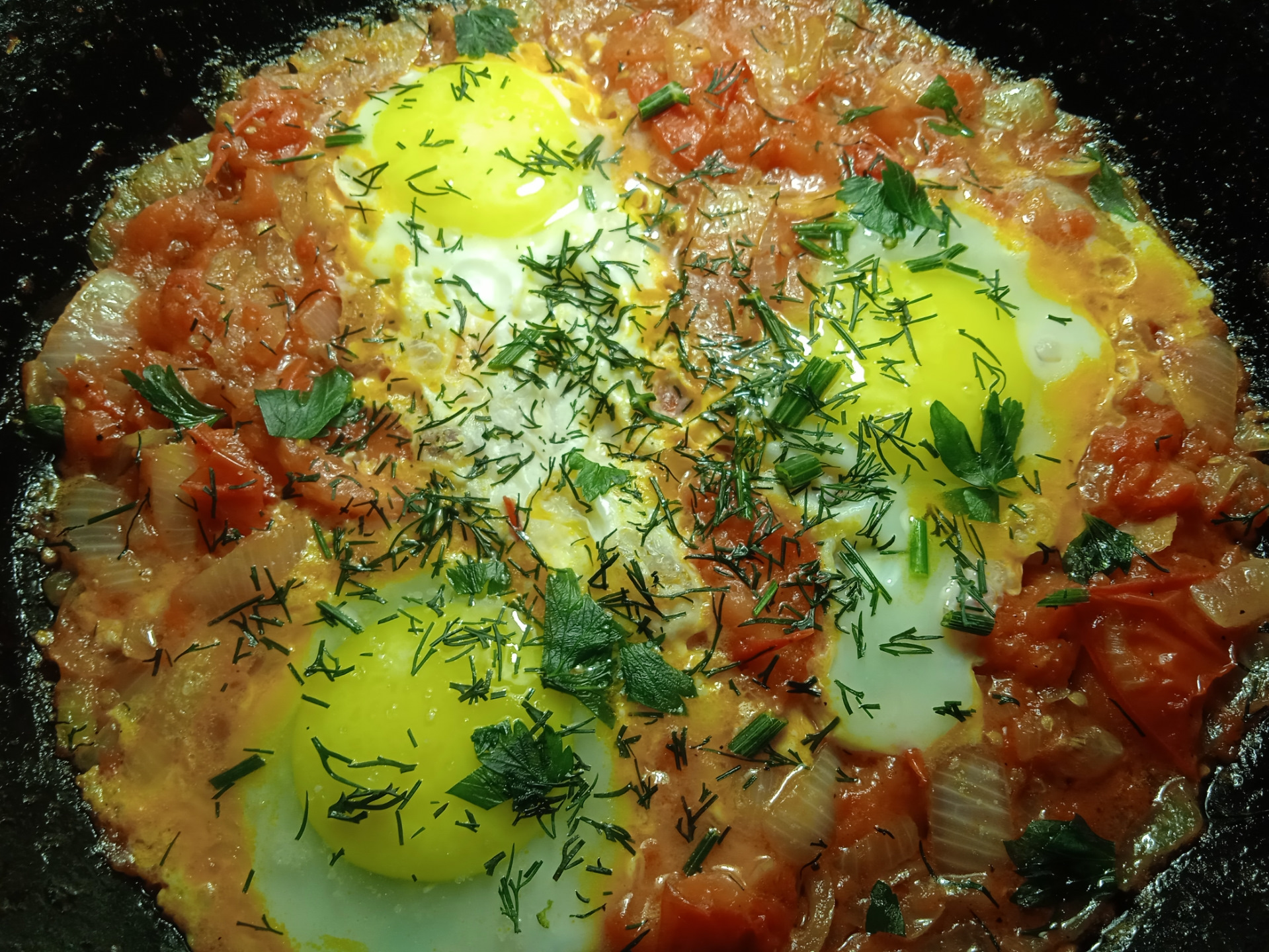 Shakshuka - My, Dinner, Preparation, Breakfast, Yummy, Snack