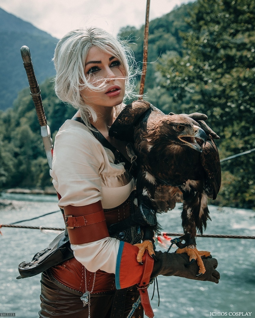 Martin - Ciri, Witcher, Cosplay, The photo, Girls, Longpost