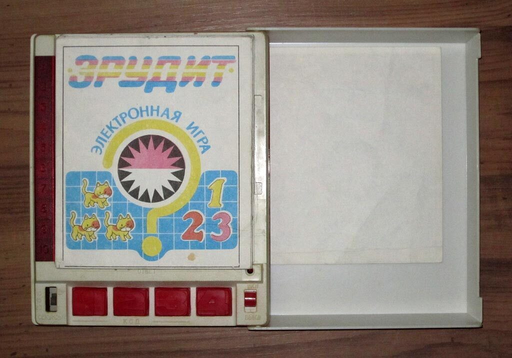 Children's electronic game Erudite - My, Nostalgia, Retro, Made in USSR, Games, Past, Retro Games, Longpost