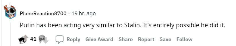 Комментарии с Reddit-а про диверсию на газопроводах - Политика, Газ, Северный Поток, Северный Поток-2, Reddit, Скриншот, Видео, Длиннопост