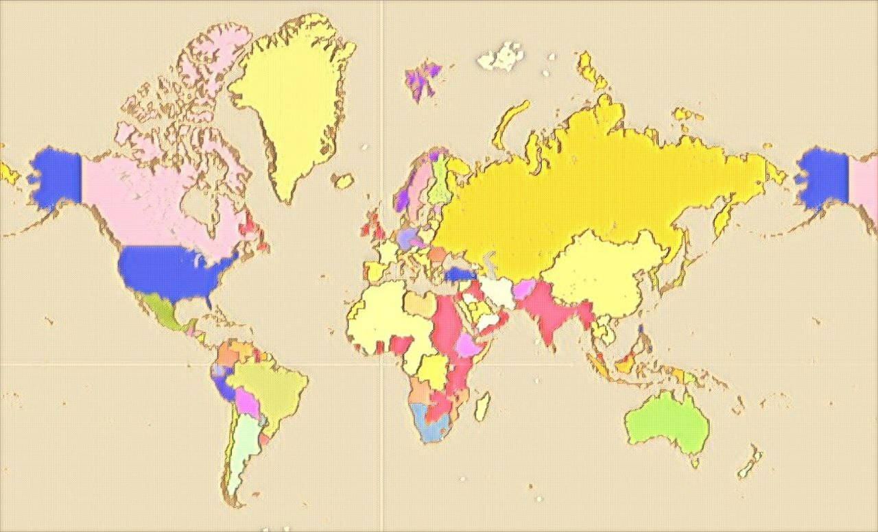 Map of the world in 1921 - Crossposting, Pikabu publish bot, World map, 1921