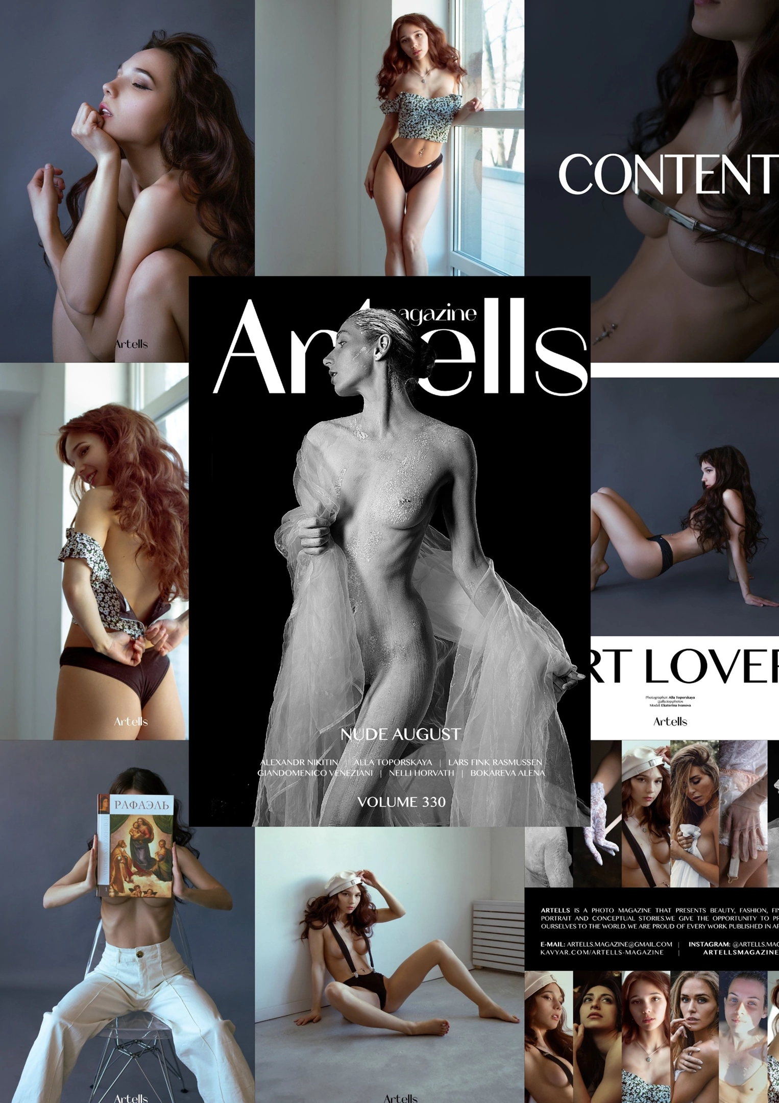 Magazine cover))) - NSFW, My, Magazine, Cover, Girls, The best, Boobs, Longpost