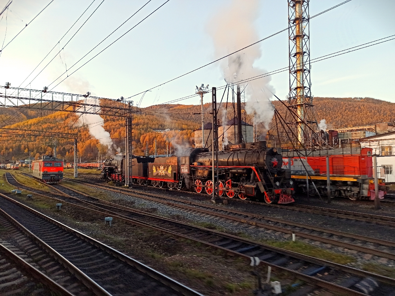 3 types of traction - My, Locomotive, Locomotive, Electric locomotive, Russian Railways, VSJD