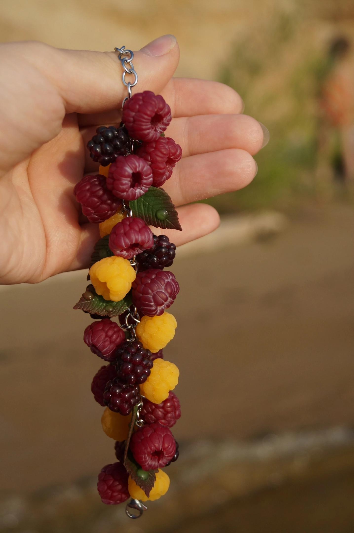 I sculpt realistic polymer clay berries - My, Polymer clay, Лепка, Needlework without process, Creation, beauty, Raspberries, Berries, Longpost