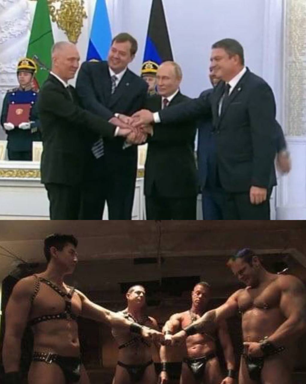 Male solidarity - Politics, Humor, Gachimuchi, Entry of new territories into the Russian Federation