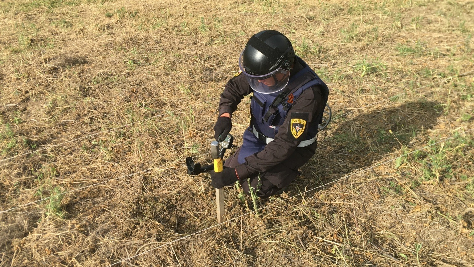 Гуманитарное разминирование на территории ДНР - Политика, ДНР, Сво, МЧС, Разминирование, Сапер, Спасатели, Длиннопост, Спецоперация