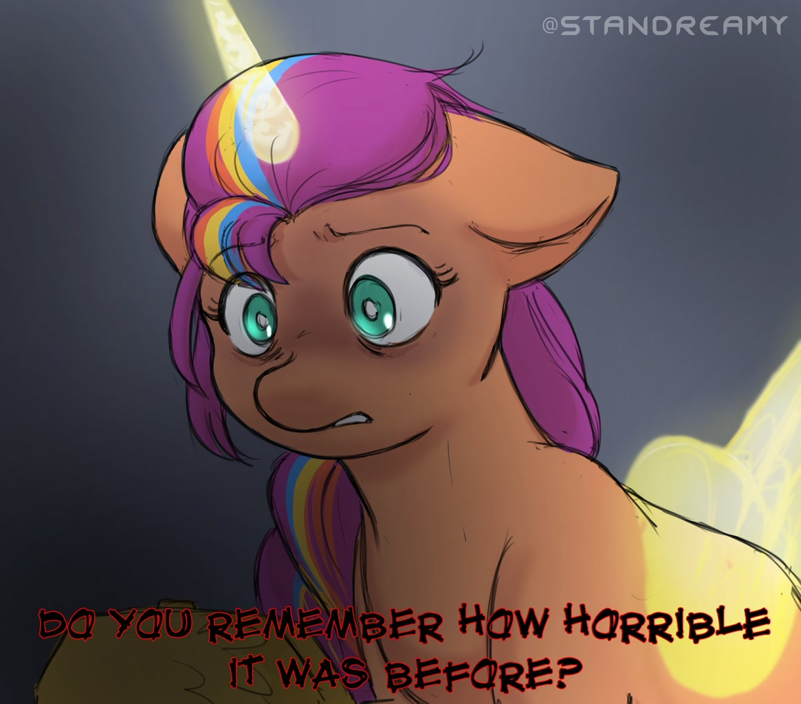 Do you remember how terrible it was? - My little pony, Sunny starscout, Izzy Moonbow, Hitch trailblazer, Zipp storm, Argyle Starshine, Sprout Cloverleaf, Sugar Moonlight, Phyllis Cloverleaf, Longpost