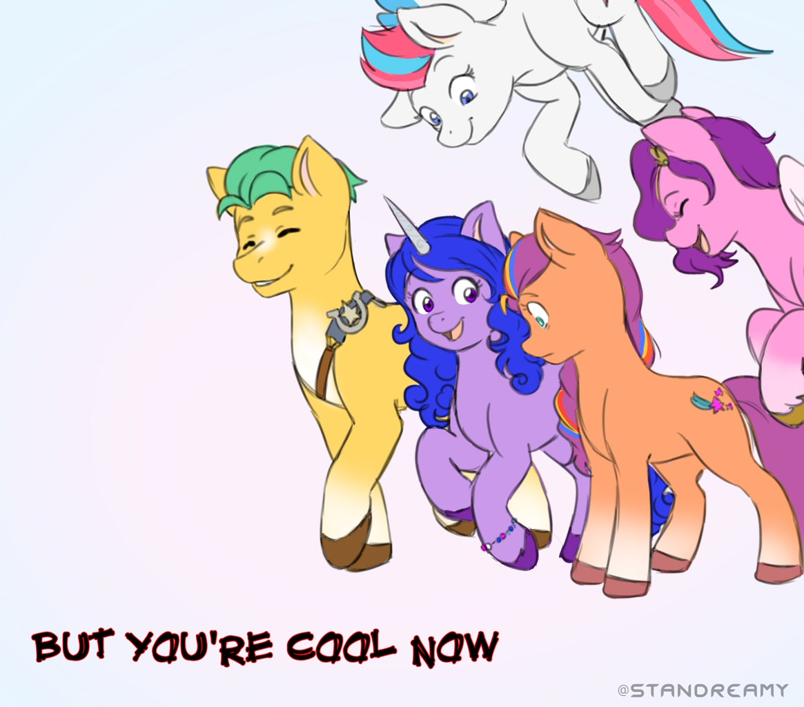 Do you remember how terrible it was? - My little pony, Sunny starscout, Izzy Moonbow, Hitch trailblazer, Zipp storm, Argyle Starshine, Sprout Cloverleaf, Sugar Moonlight, Phyllis Cloverleaf, Longpost