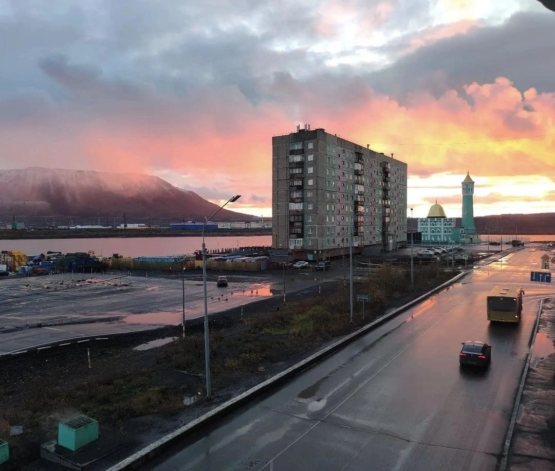 Этой осенью закаты по-особому красивы, Норильск - Норильск, Закат, Фотография