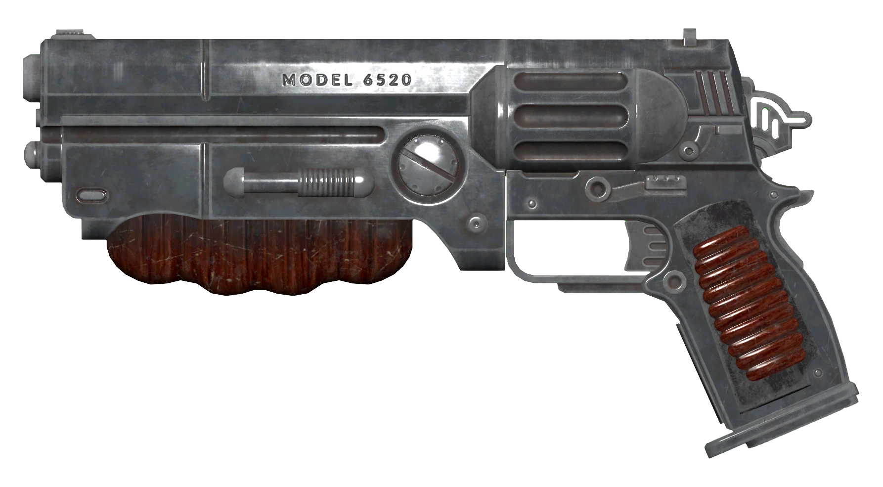 Pistols and submachine guns in the Fallout game series - My, Firearms, alternative history, Fallout, Post apocalypse, Computer games, Role-playing games, Fallout 1, Fallout 2, Fallout 3, Fallout 4, Fallout: New Vegas, Fallout 76, Longpost