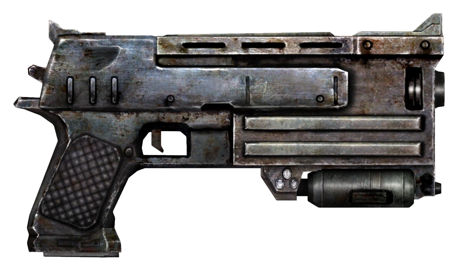 Pistols and submachine guns in the Fallout game series - My, Firearms, alternative history, Fallout, Post apocalypse, Computer games, Role-playing games, Fallout 1, Fallout 2, Fallout 3, Fallout 4, Fallout: New Vegas, Fallout 76, Longpost