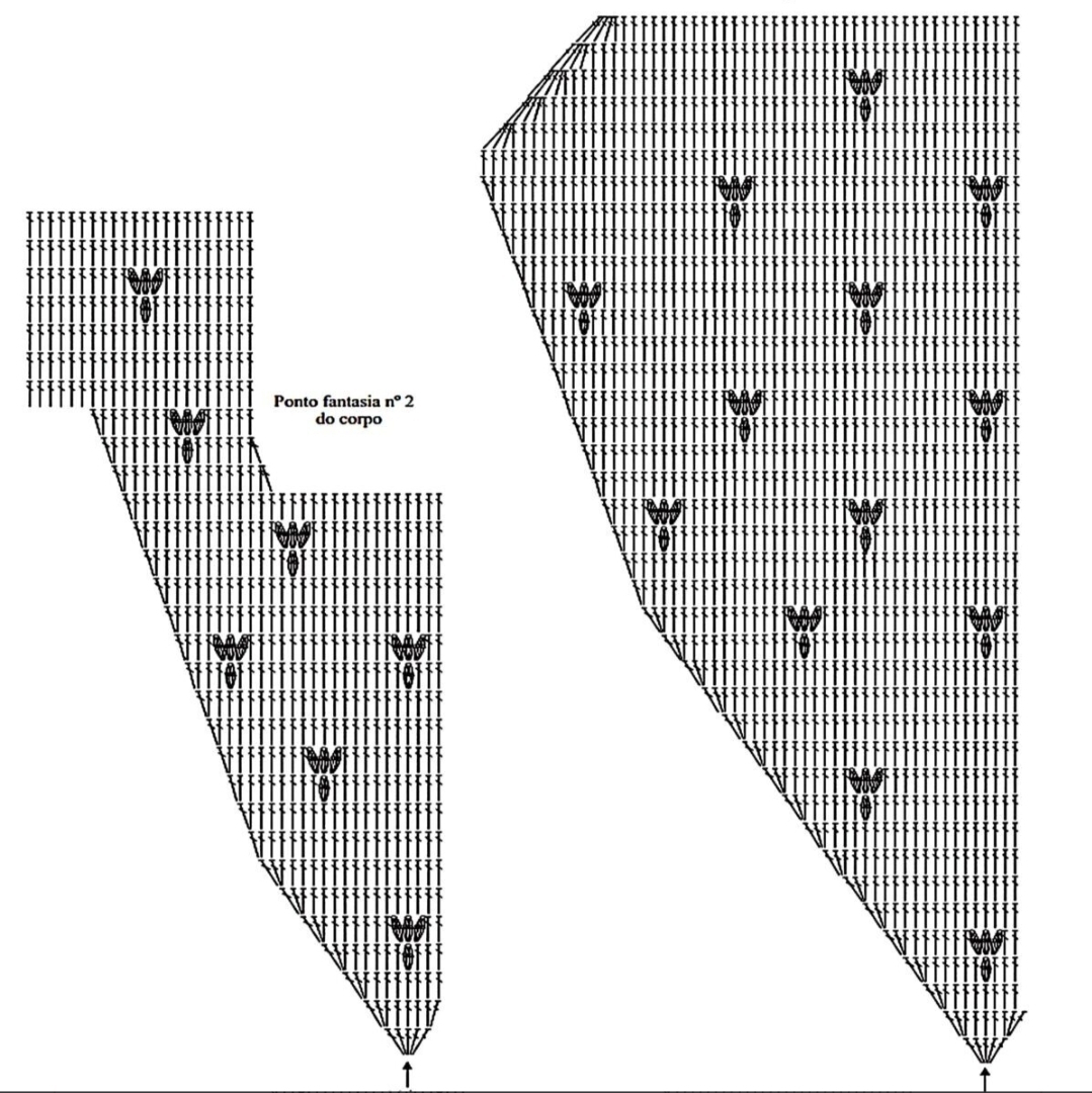 Help in understanding the scheme of the sweater - My, Needlework with process, Crochet, Knitting