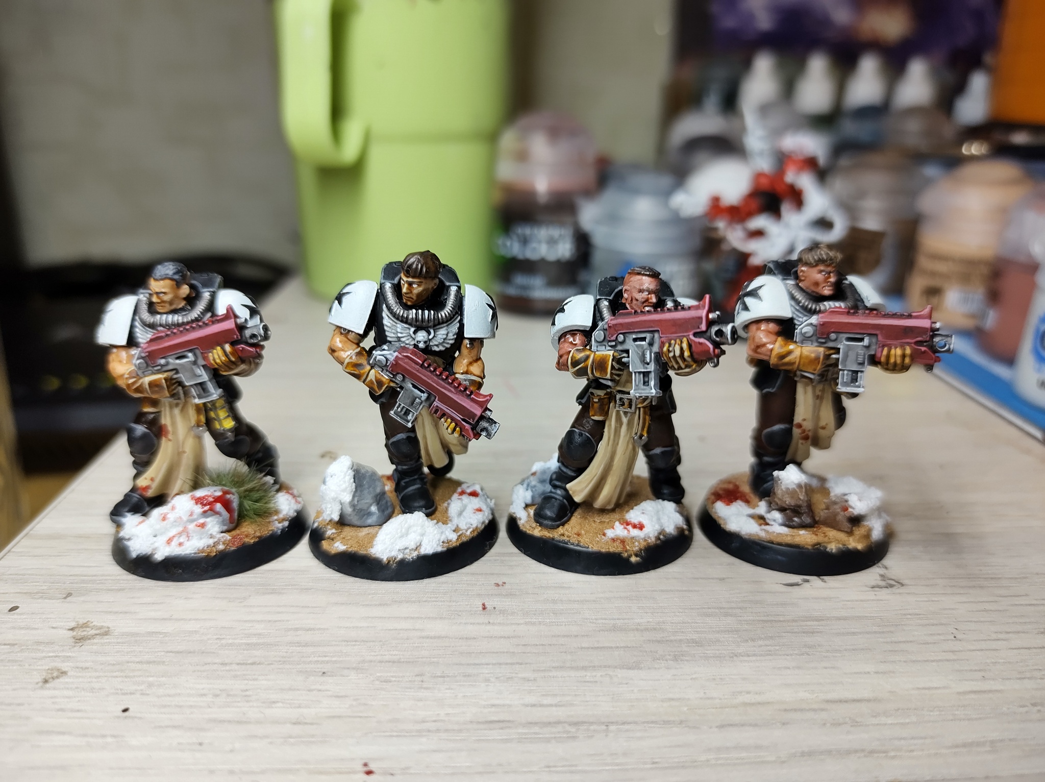 Replenishment to the Templars - My, Warhammer, Warhammer 40k, Wh miniatures, Black templars, Imperium, Longpost