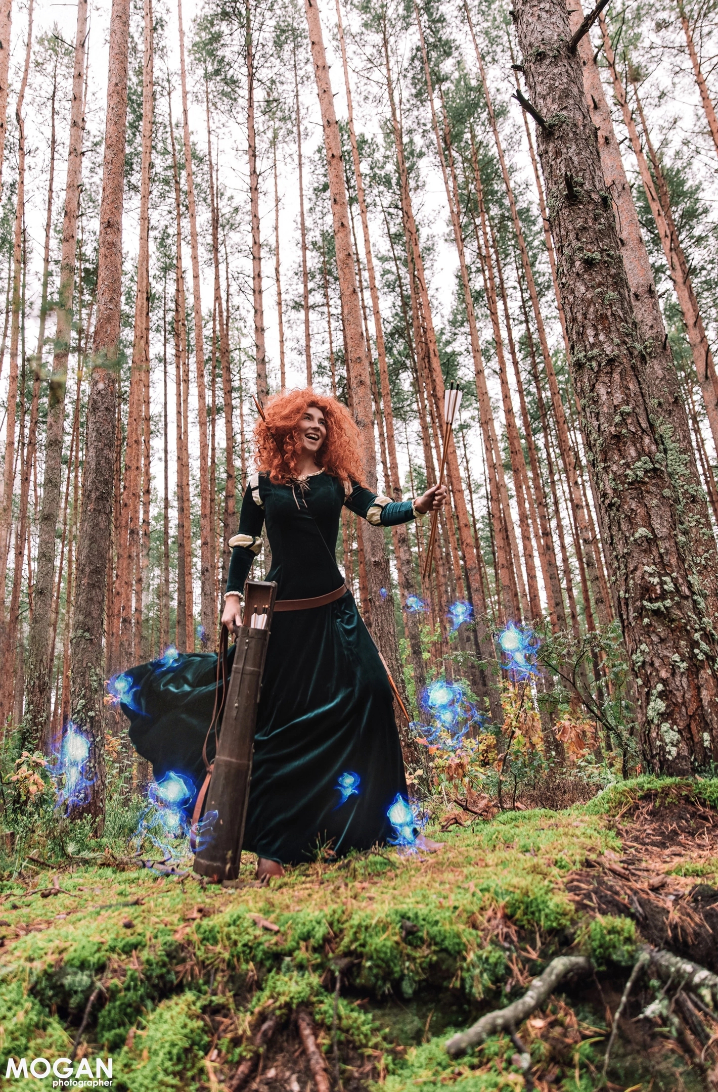 Cosplay on Merida, Brave) - Merida (Braveheart), Walt disney company, Disney Club, Cartoons, Story, Magic, Braveheart (film), Scotland, Redheads, Longpost