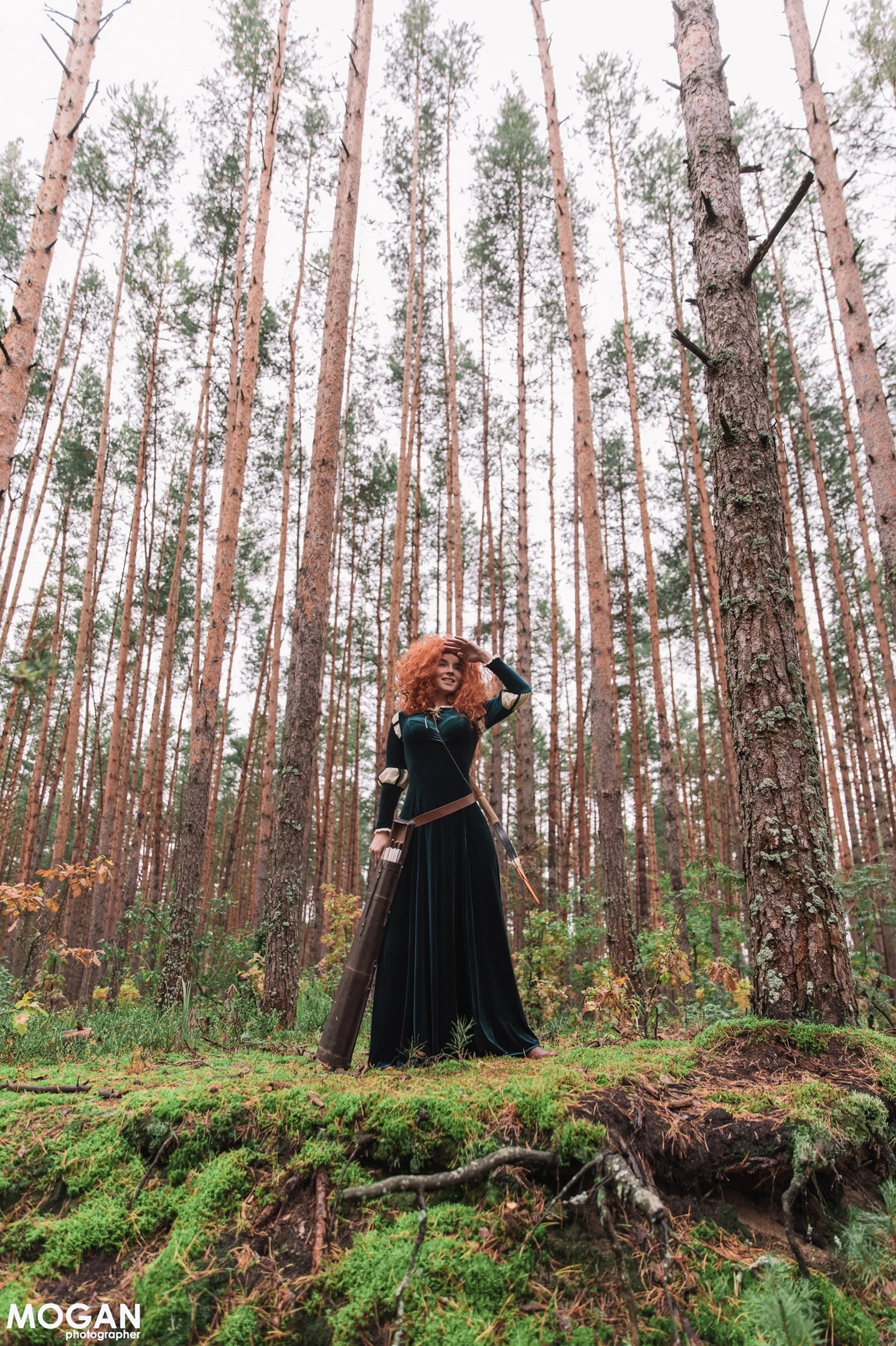 Cosplay on Merida, Brave) - Merida (Braveheart), Walt disney company, Disney Club, Cartoons, Story, Magic, Braveheart (film), Scotland, Redheads, Longpost