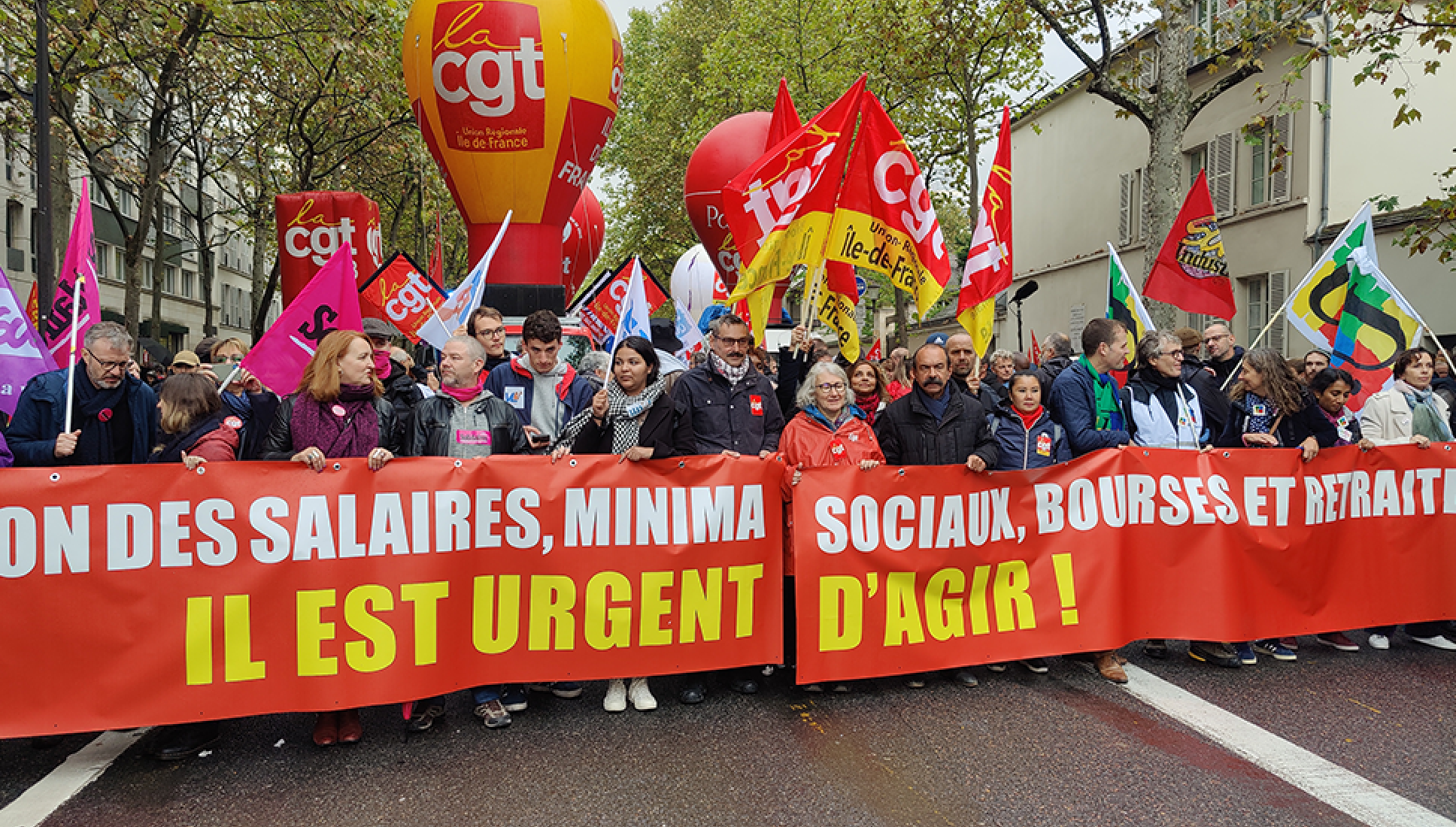 Mobilization in French - My, France, Union, Strike, Pension reform