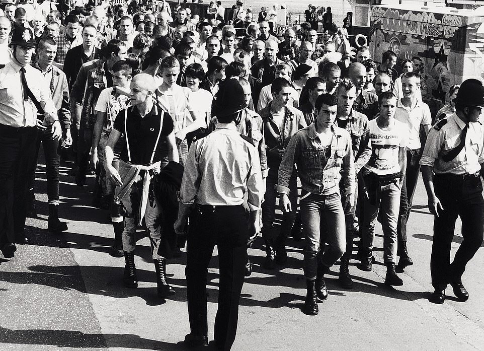 Punks (skins) of England, in the period 60 - 70s - Old photo, England, Punks, Skins, Longpost