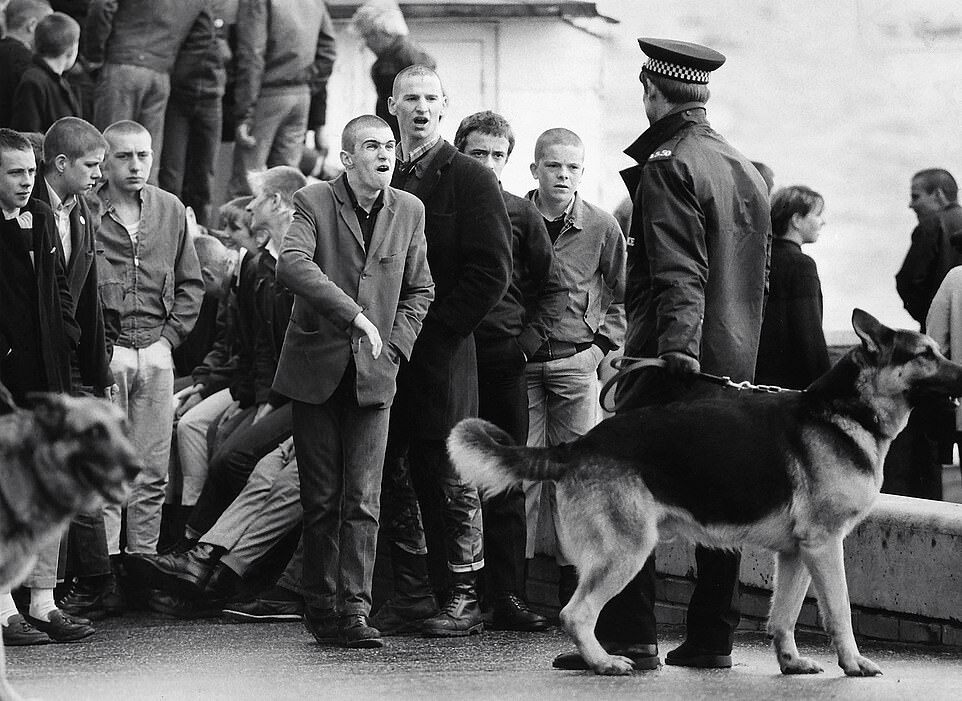 Punks (skins) of England, in the period 60 - 70s - Old photo, England, Punks, Skins, Longpost