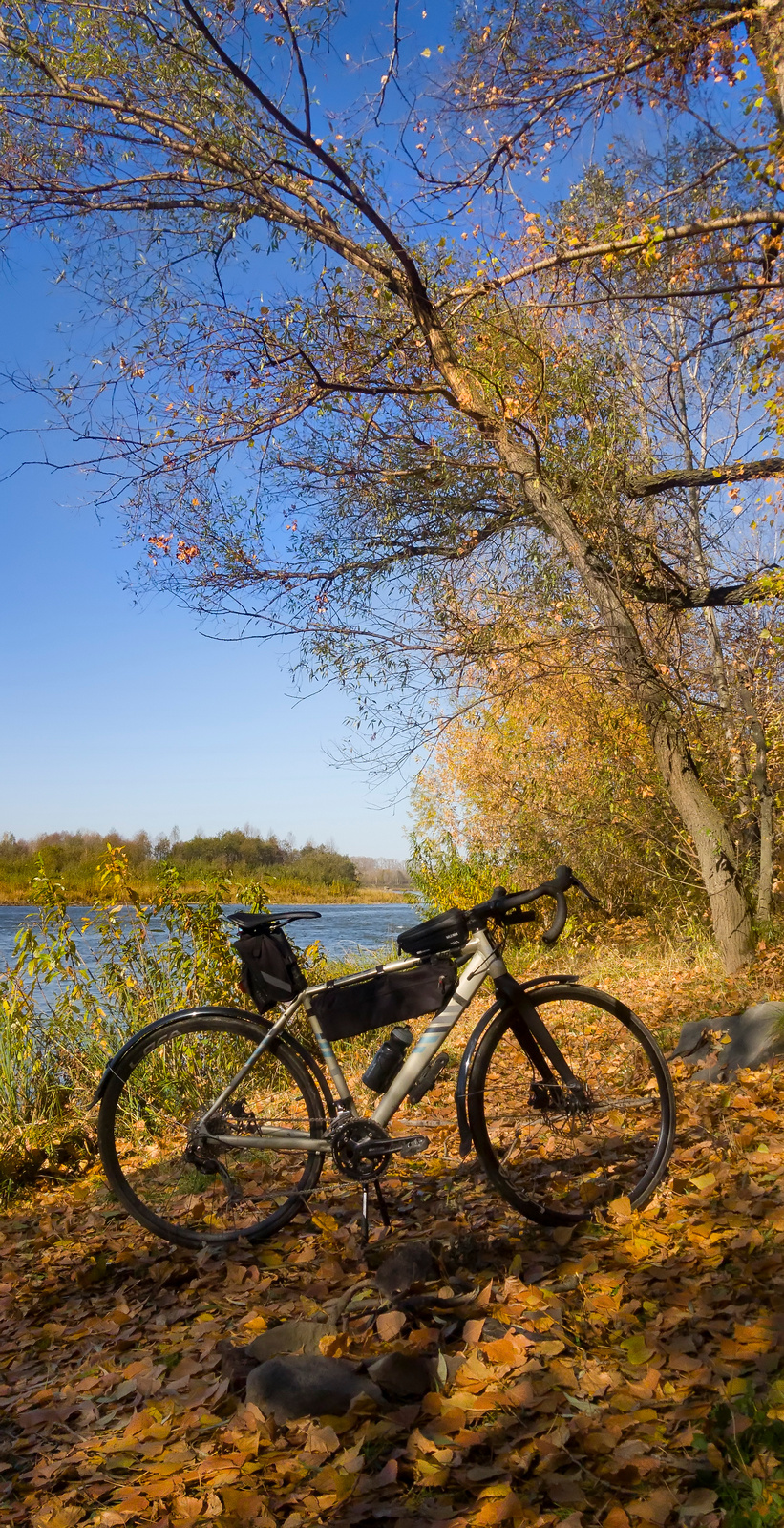 fog time - My, A bike, Pokatushki, Kemerovo region - Kuzbass, Mrassu, Mobile photography, Samsung Galaxy S8 plus, Longpost