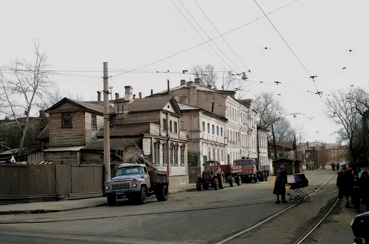 Nizhny Novgorod 70-80s - My, Old photo, Story, Colorization, 70th, 80-е, the USSR, Longpost