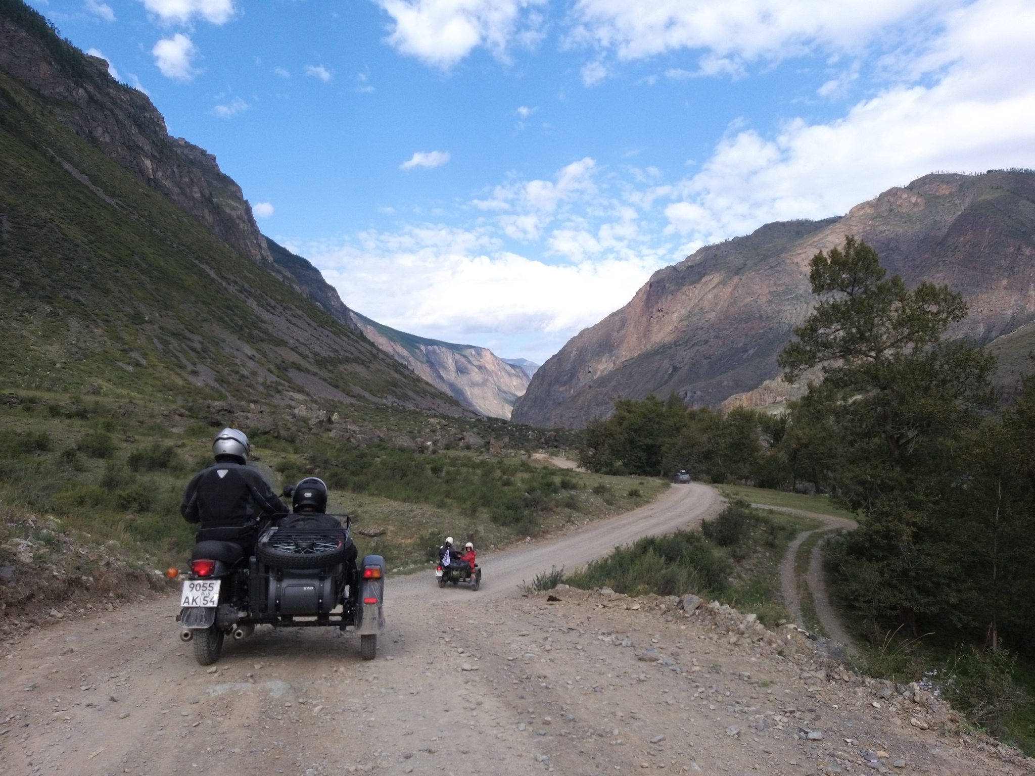 The most beautiful work (2) - My, Motorcyclists, Travels, Happiness, Ural motorcycle, French people, Tourism, Russia, Saidkar, Drive, Vacation, Eames, The mountains, Oppose, Adventures, friendship, beauty, Longpost