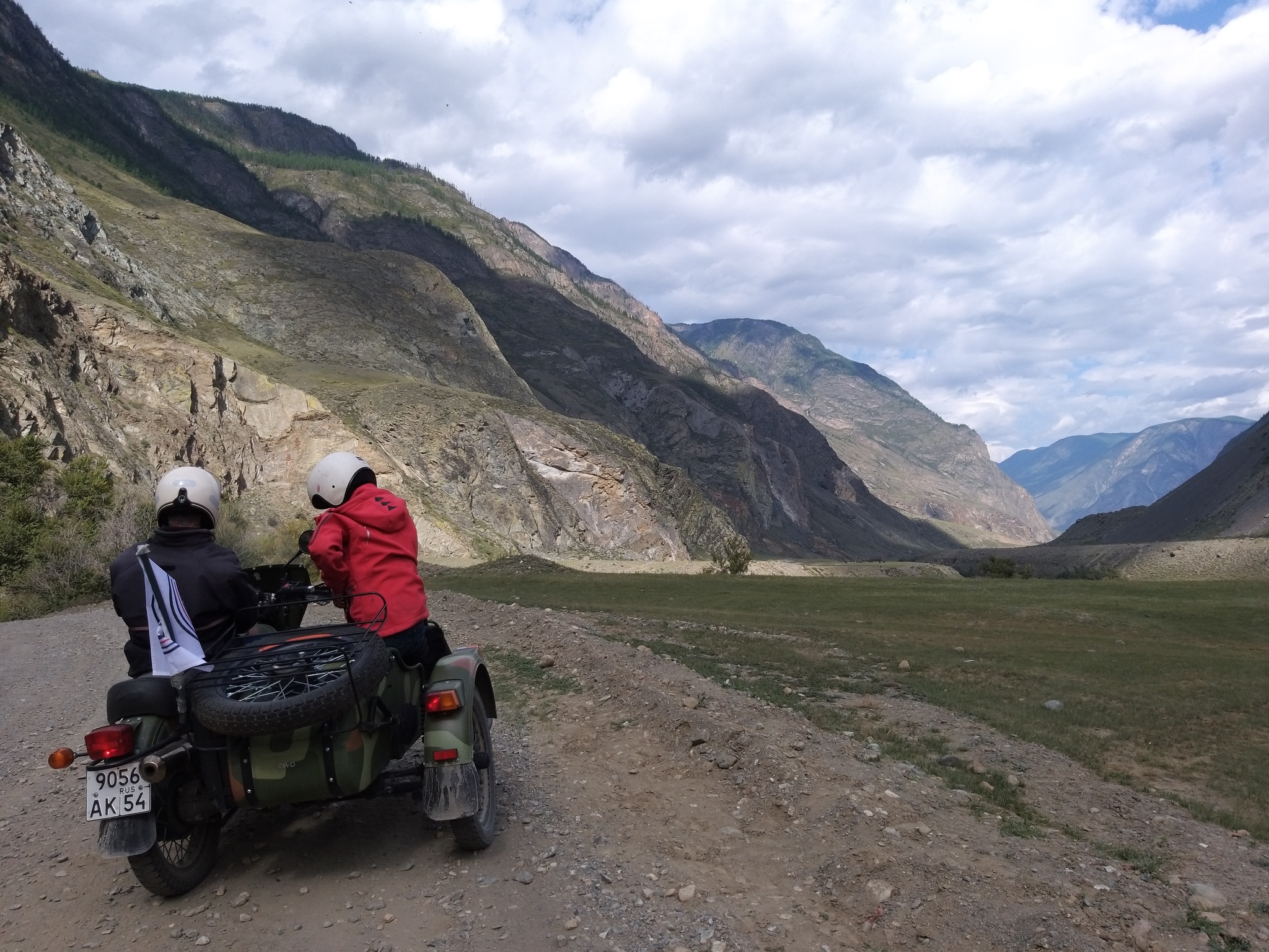 The most beautiful work (2) - My, Motorcyclists, Travels, Happiness, Ural motorcycle, French people, Tourism, Russia, Saidkar, Drive, Vacation, Eames, The mountains, Oppose, Adventures, friendship, beauty, Longpost