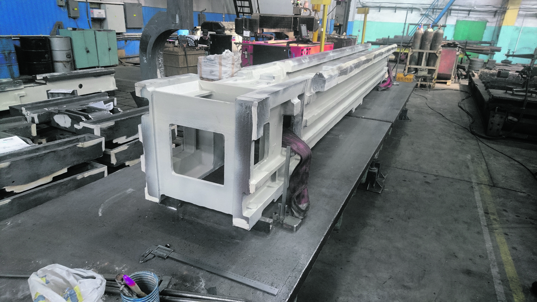 Machine bed processing technology for Russian machine tools - My, Technics, Production, CNC, Factory, Import substitution, Sdelanounas ru, Machine tool, Machine, Longpost