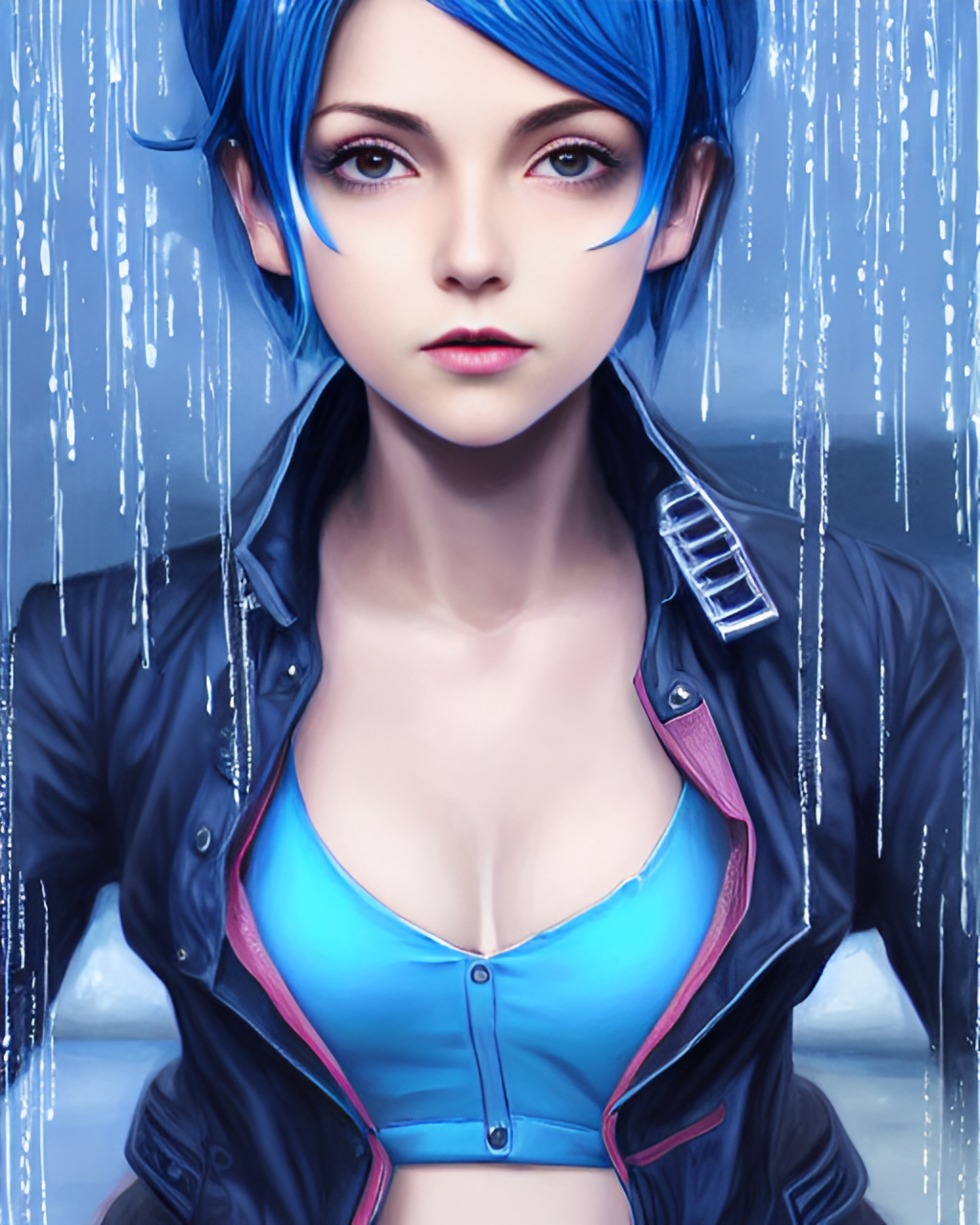 VI - My, Нейронные сети, Girls, Creation, Midjourney, Computer graphics, Redheads, Digital, Jill valentine, Characters (edit), Longpost