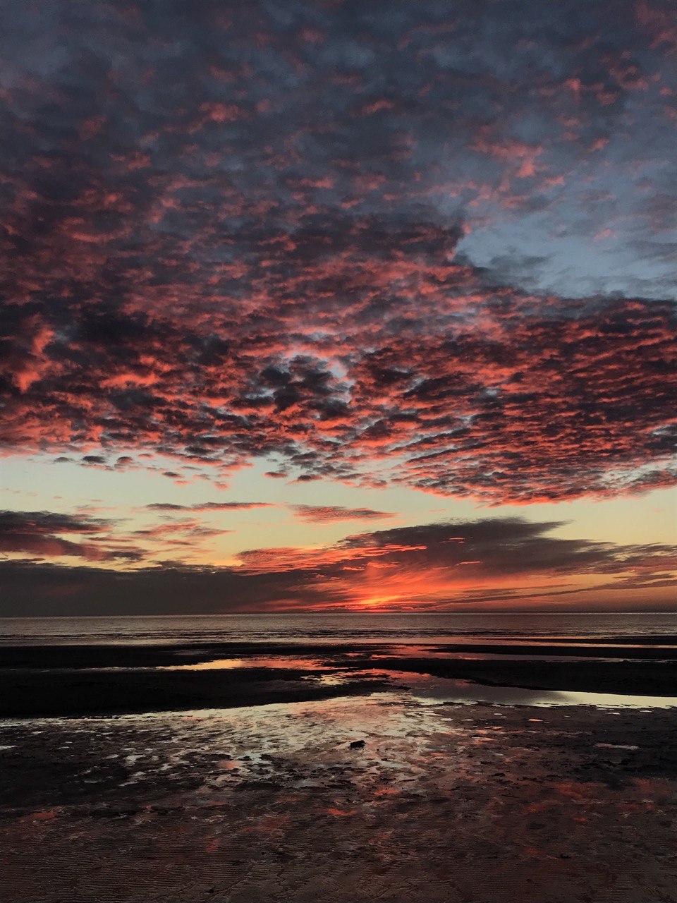 Sunset on the Gulf of Finland - My, Sunset, The Gulf of Finland, The photo