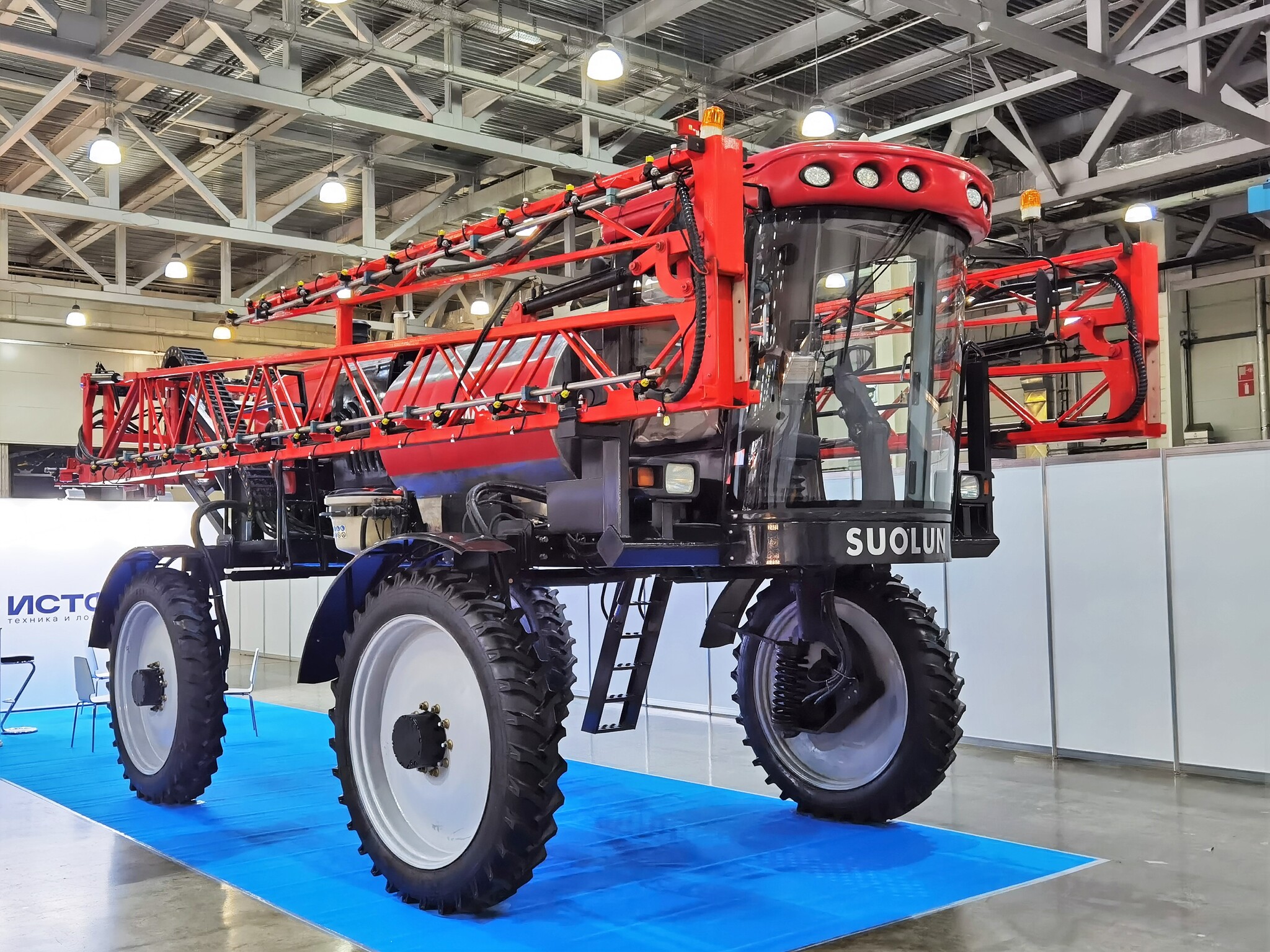 Case IH's Chinese version of Patriot: Suolun 3WG-3000 self-propelled sprayer - My, Tractor, Сельское хозяйство, Agricultural machinery, Agronews360, Longpost