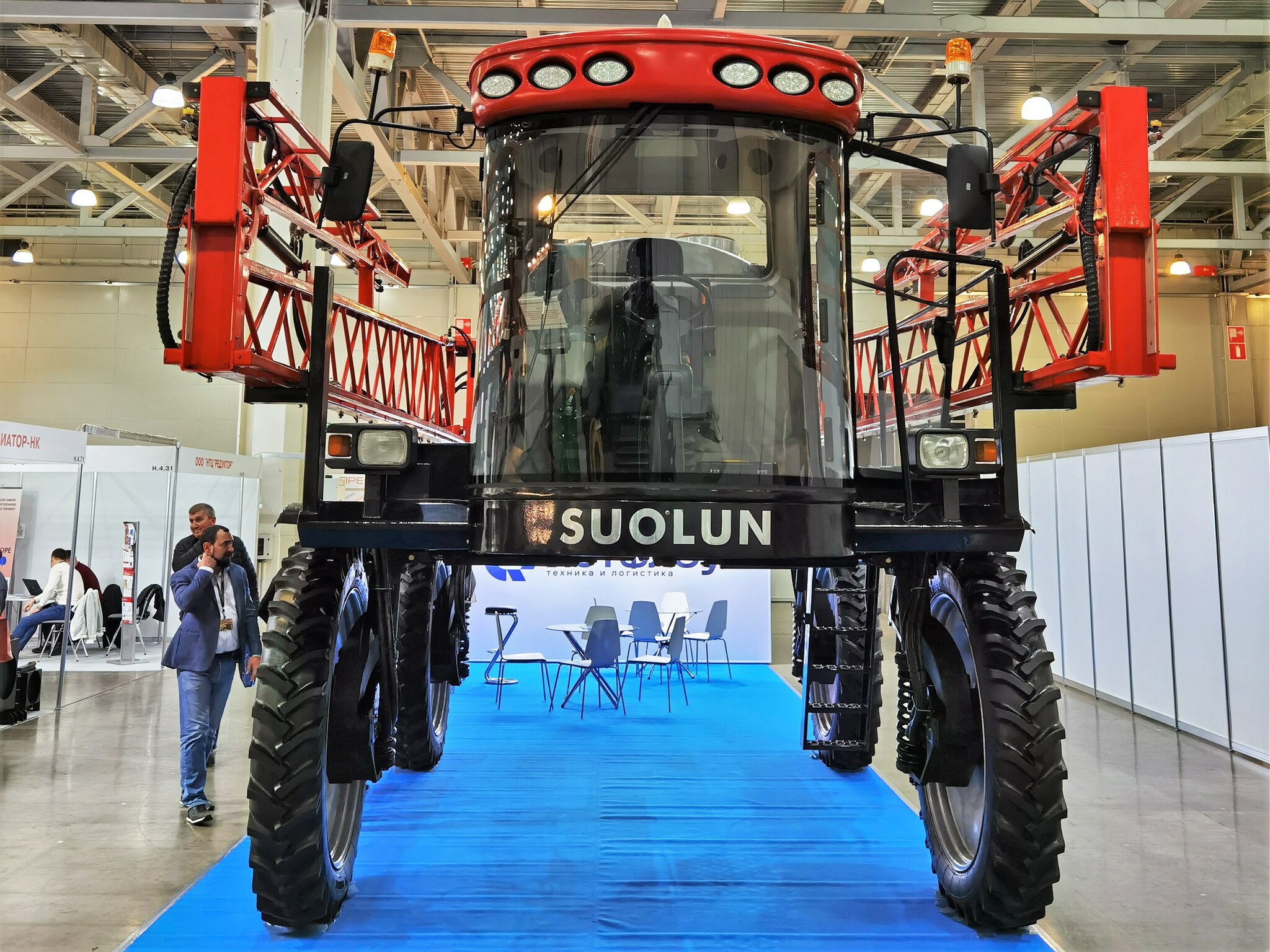 Case IH's Chinese version of Patriot: Suolun 3WG-3000 self-propelled sprayer - My, Tractor, Сельское хозяйство, Agricultural machinery, Agronews360, Longpost