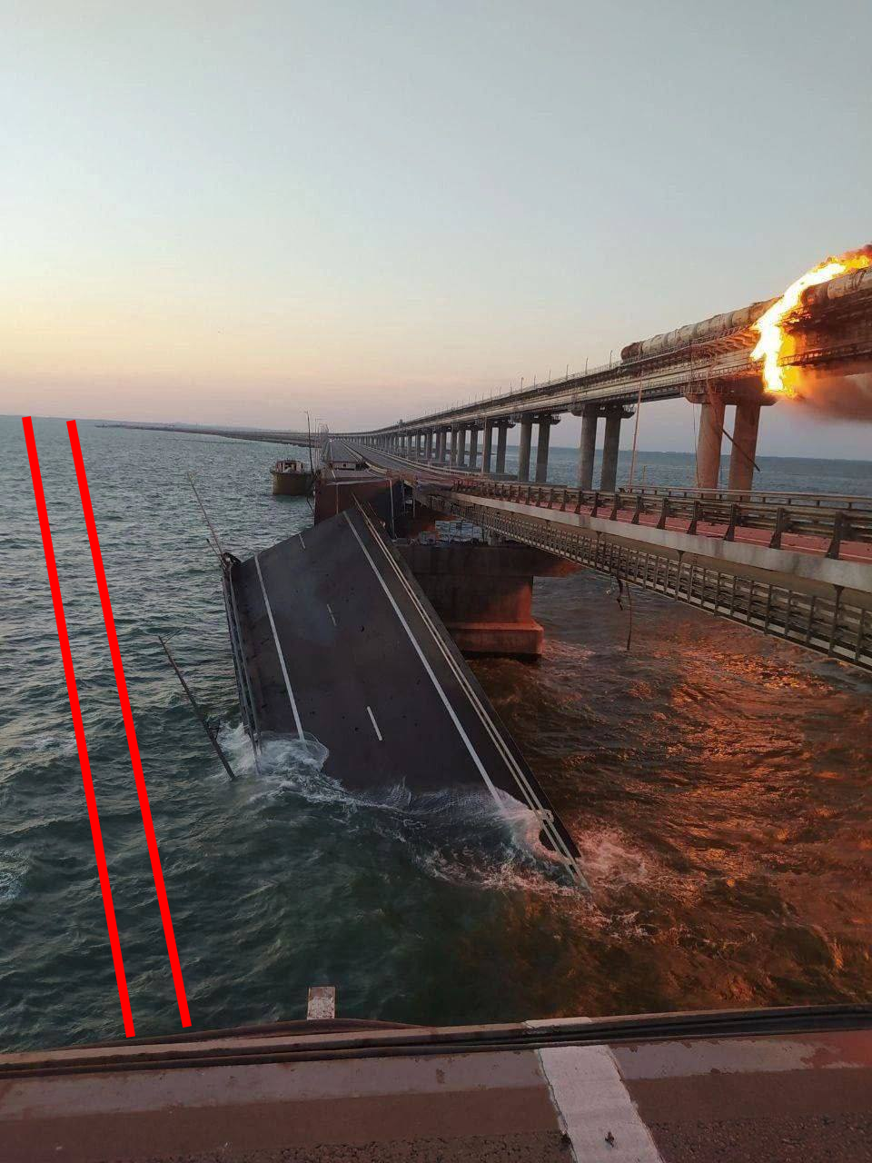 red lines - My, Crimea, Bridge, Politics, Explosion, Red lines, Question