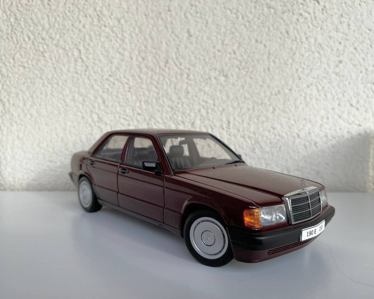 Mercedes-benz 190e 2.0 - Моё, Моделизм, Модели, Масштабная модель, Мерседес, Длиннопост