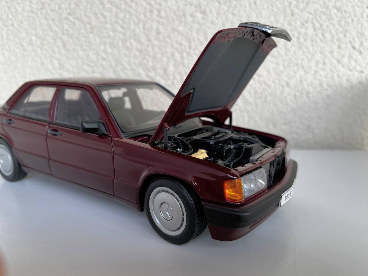 mercedes-benz 190e 2.0 - My, Modeling, Models, Scale model, Mercedes, Longpost