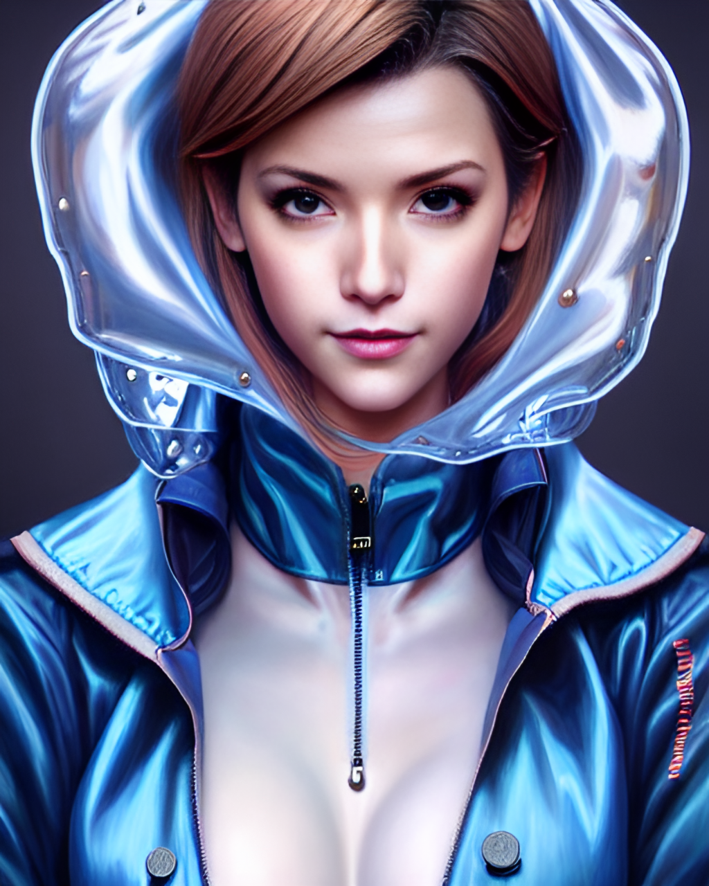 Jill Valentine and CO - Моё, Нейронные сети, Midjourney, Компьютерная графика, Сиськи, Искусственный интеллект, Цифровой рисунок, Картинки, Иллюстрации, Персонажи, Длиннопост