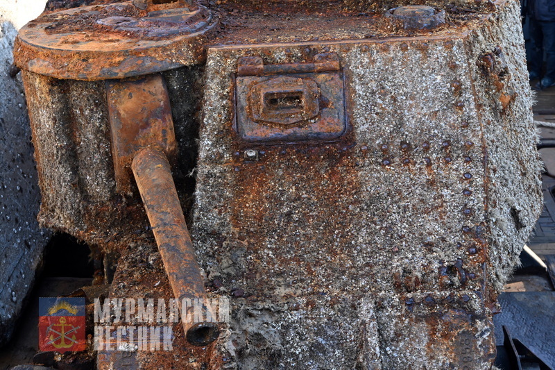 An American tank was lifted from the bottom of the Barents Sea - My, Kola Peninsula, Northern Fleet, Story, Tanks, The Great Patriotic War, Military equipment, North, Fleet, Video, Longpost