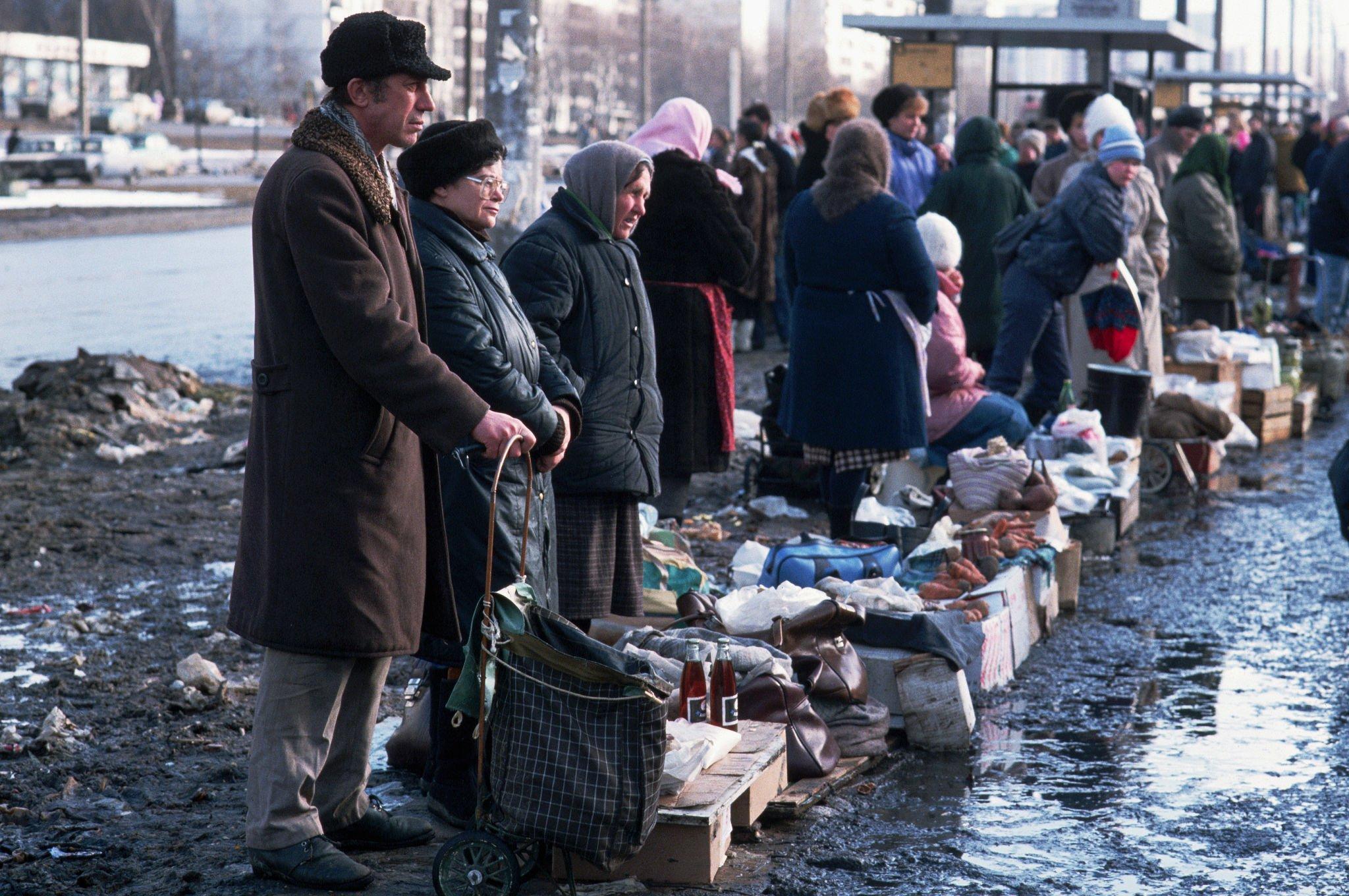 1993. Давид Тирни в Москве - Россия, Фотография, Фотограф, Москва, Длиннопост