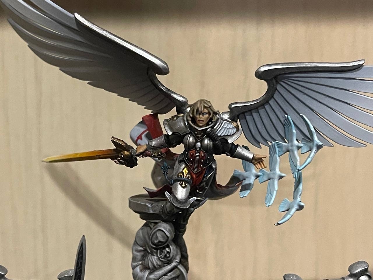 Celestina warhammer 40k paint - Painting miniatures, Warhammer 40k, Adepta Sororitas, Longpost