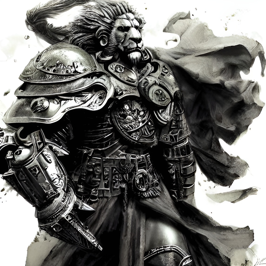 Primarchs according to the neural network - My, Warhammer 40k, Wh Art, Нейронные сети, Primarchs