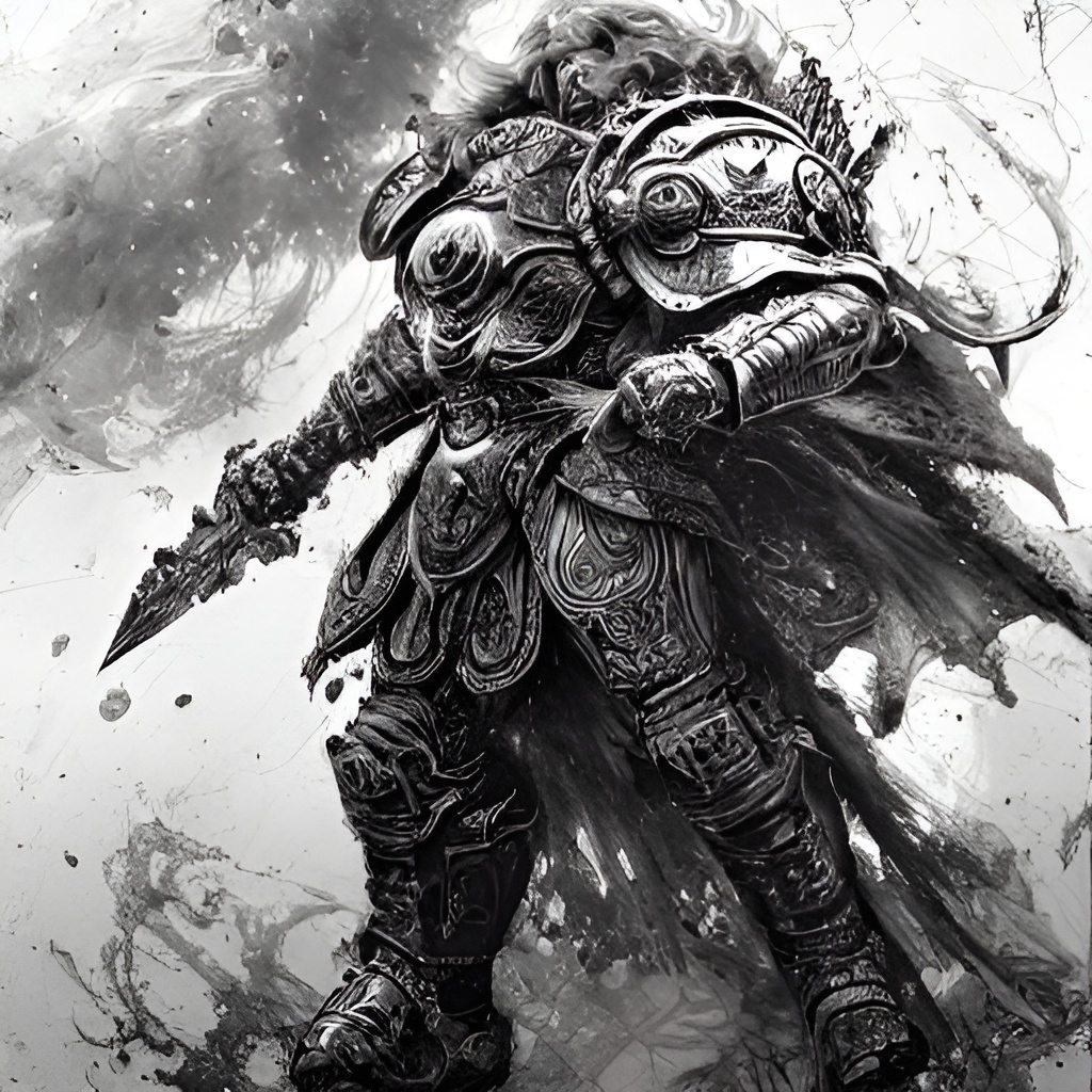 Primarchs according to the neural network - My, Warhammer 40k, Wh Art, Нейронные сети, Primarchs