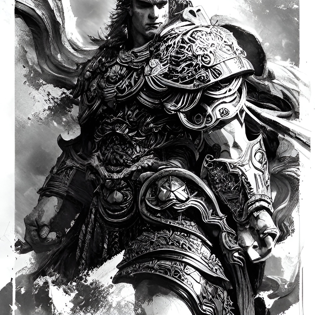 Primarchs according to the neural network - My, Warhammer 40k, Wh Art, Нейронные сети, Primarchs