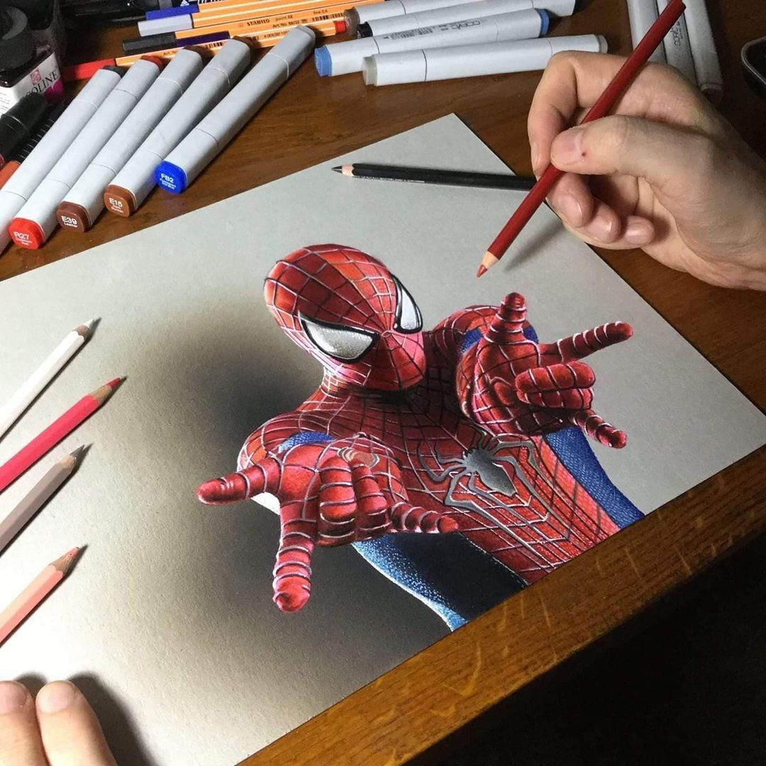 Realism - Hyperrealism, Illustrator, Artist, Painting, Pencil drawing, Colour pencils, 3D, Video, Youtube, Longpost