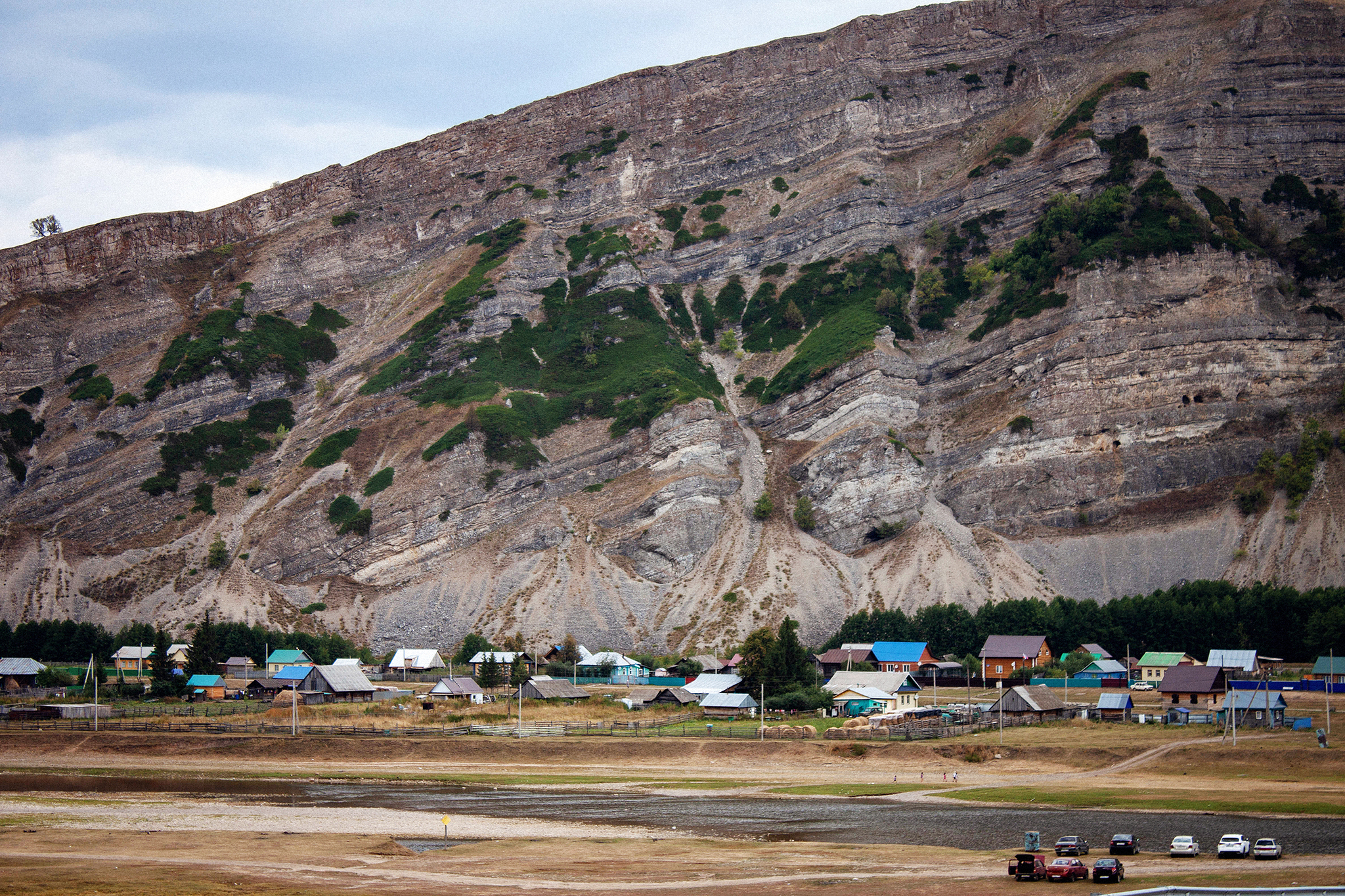 Village at the foot of the mountain - My, Bashkortostan, The rocks, The mountains, Southern Urals, Canon, Longpost