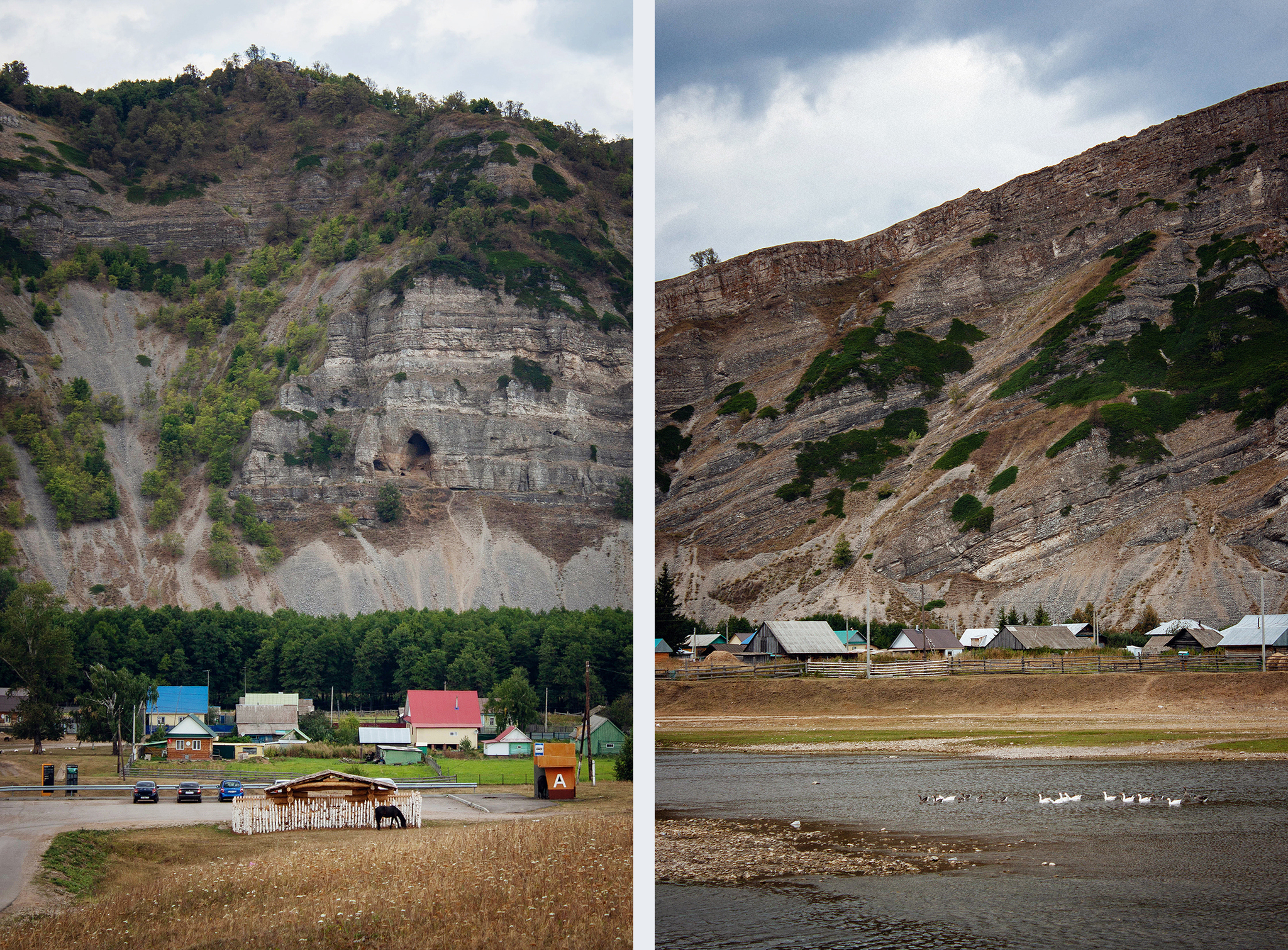 Village at the foot of the mountain - My, Bashkortostan, The rocks, The mountains, Southern Urals, Canon, Longpost