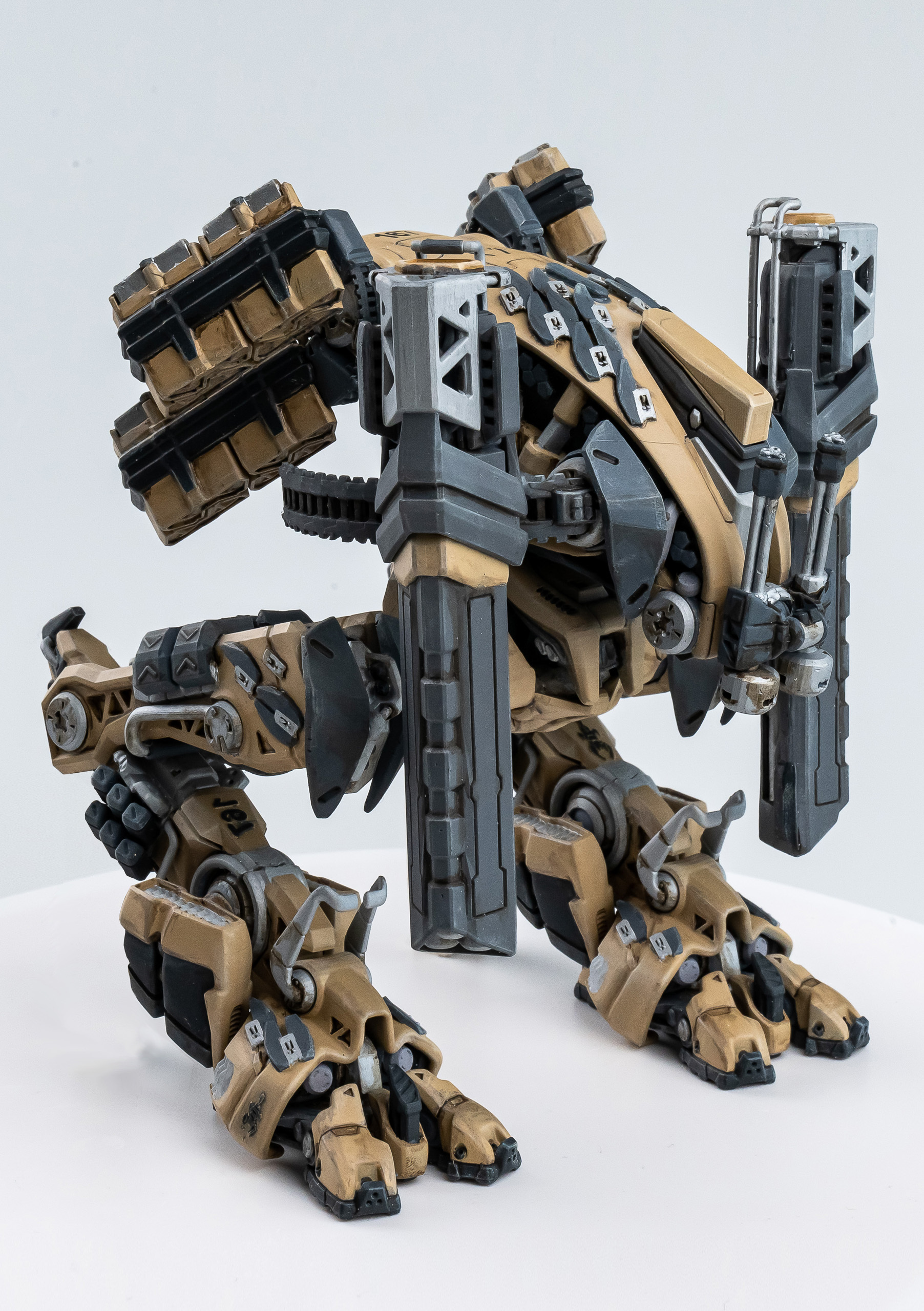 Arbalest Prototype-00 - My, Modeling, Scale model, Stand modeling, 3D печать, Longpost, Homemade, Robot, OBHR, 3D modeling