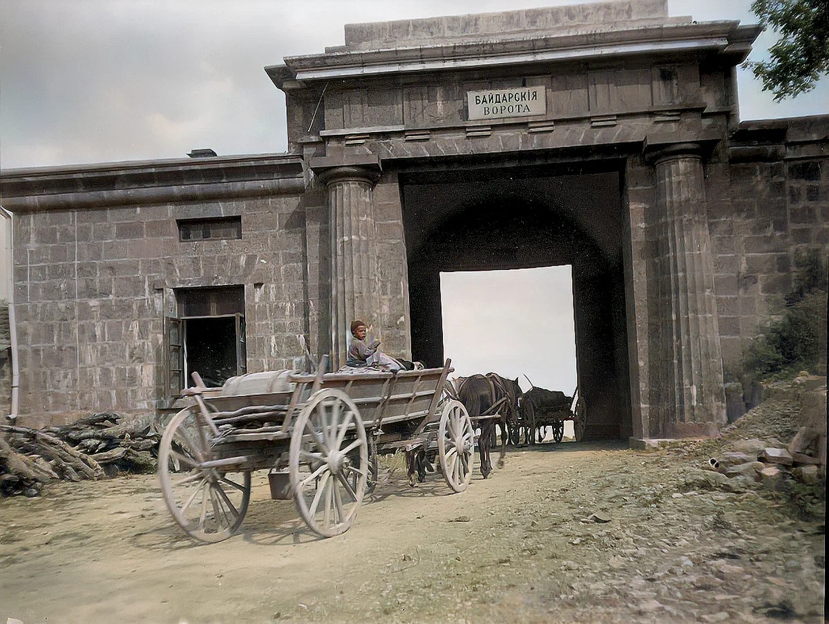 Crimea of ??Doctor Zhivago in 1897 - My, Old photo, Colorization, Story, Crimea, Yalta, Gurzuf, Alupka, Dr. Zhivago, Sevastopol, Bakhchisarai, Longpost, The photo