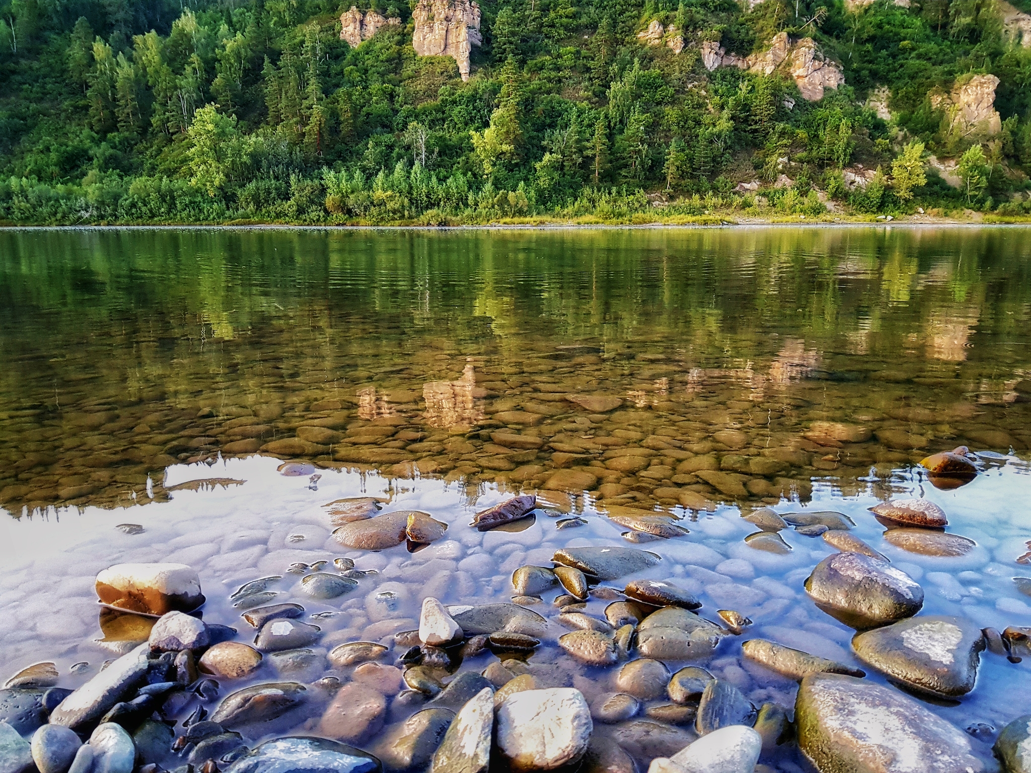 Rare frame - My, Transparency, The nature of Russia, Tom River, Myski, Rarity, The photo