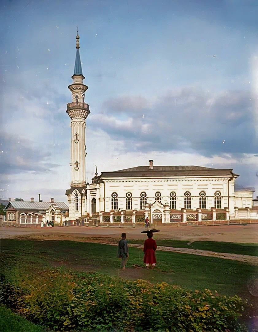 Kazan province in 1894 - My, Temple, Old photo, Colorization, Kazan, Cheboksary, Kazan Governorate, Российская империя, Longpost