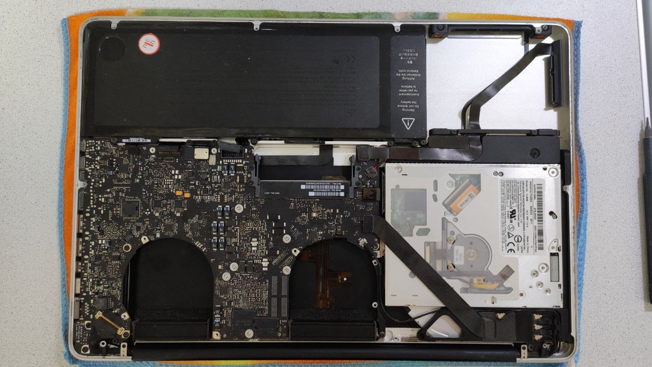 2011 MacBook Pro 15 Repair or UMA Board Rework - My, Repair of equipment, Electronics, Breaking, Repair, Motherboard, Video card, Longpost