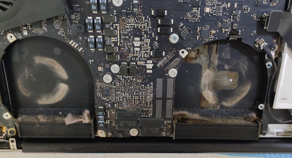 2011 MacBook Pro 15 Repair or UMA Board Rework - My, Repair of equipment, Electronics, Breaking, Repair, Motherboard, Video card, Longpost